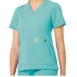 Carhartt Women's Modern Fit 4-Pocket V-Neck Scrub Top